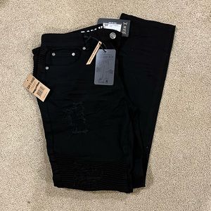 Raw X Black Skinny Jeans